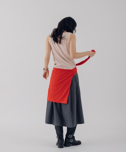 MUHET（ミュエータ） タンクトップ ノースリーブ layered like tank