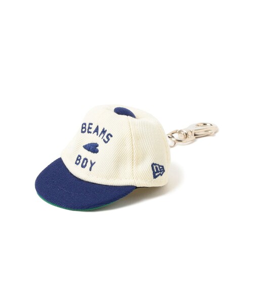 キーホルダー 〈 NEW ERA® × familiar 〉　ネイビー 2106253_1.jpg