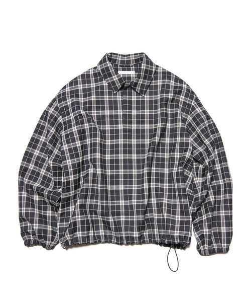 ポロシャツ SAXONY WOOL CHECK POLO SHIRT メンズ レディース