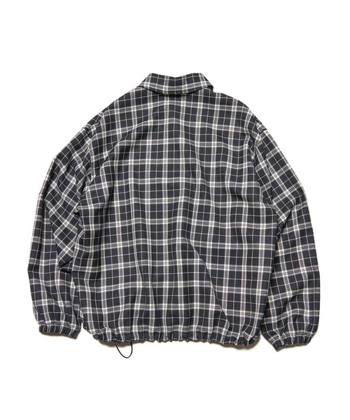 SOPHNET.（ソフネット） ポロシャツ SAXONY WOOL CHECK POLO SHIRT