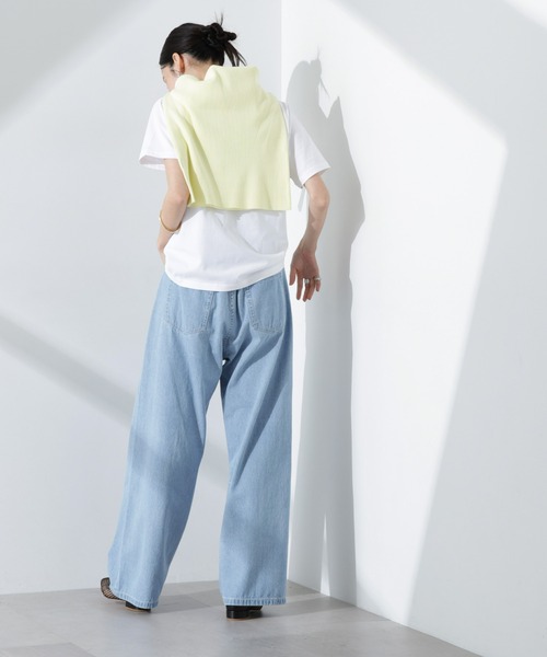 NANO universe ジーンズ デニム デニムパンツ ドロストソフト