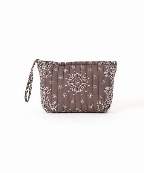 IENA（イエナ） ポーチ MALUS/マリュス BANDANA QUILTING POUCH ポーチ