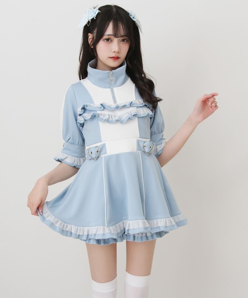 DearMyLove セットアップ フリルたっぷりジャージセットアップ DearMyLove セットアップ フリルたっぷりジャージセットアップ