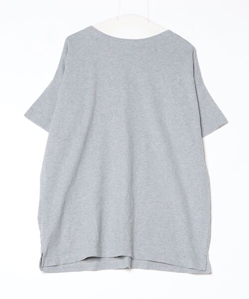 「antiqua」 「treecafe」半袖Tシャツ X-LARGE グレー レディース