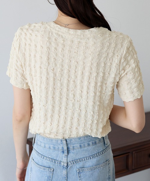 「BLUEEAST」 半袖カットソー MEDIUM ピンク レディース