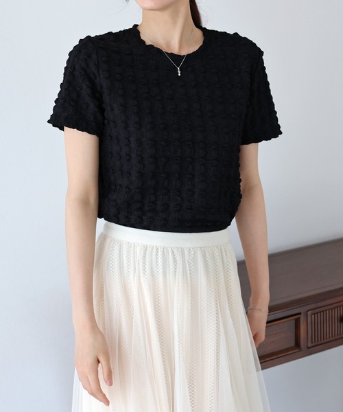「BLUEEAST」 半袖カットソー MEDIUM ピンク レディース