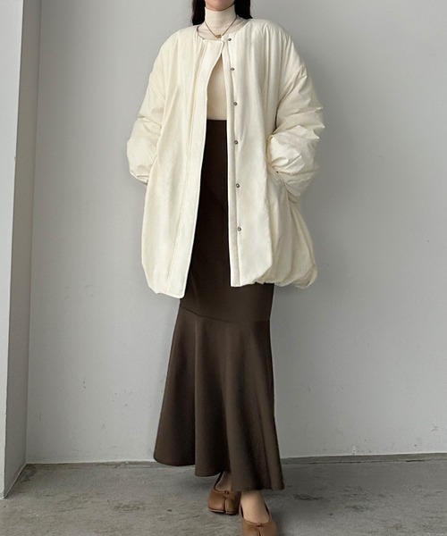 「Louere」 コート LARGE ブラウン レディース_画像7