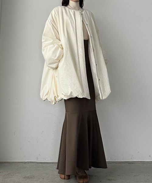 「Louere」 コート LARGE ブラウン レディース_画像9