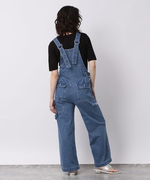 JEANASIS 「JEANASIS」 オーバーオール SMALL ブラック