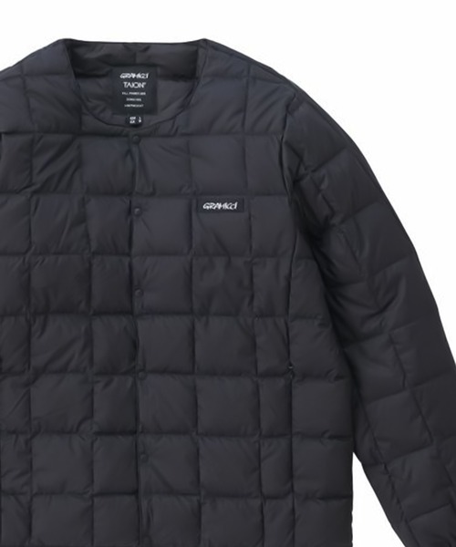 GRAMICCI（グラミチ） ダウンジャケット MEDIUM ブラック メンズ