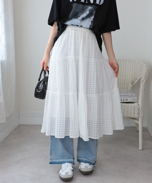 pumpkin port（パンプキンポート） スカート シアーチェック