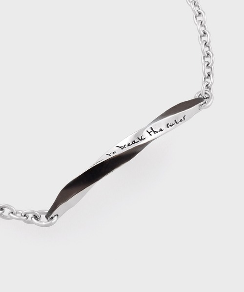 Paul Smith ブレスレット “Twist with Quote” ブレスレット