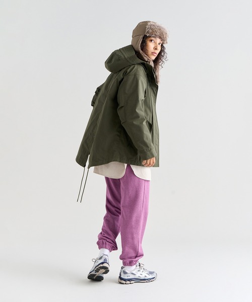 NANGA / ダウンジャケット/XL/ナイロン/カーキ/PARKA EXTREME COLD WEATHER NANGA（ナンガ） ダウンコート ダウンジャケット HINOC DOWN 3 IN 1