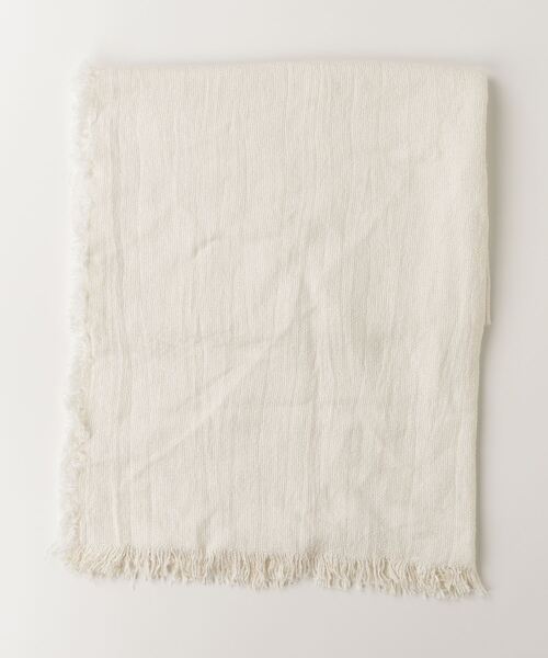 ASAUCE MELER ベージュストール ASAUCE MELER 「ASAUCE MELER」 ストール - ベージュ レディース