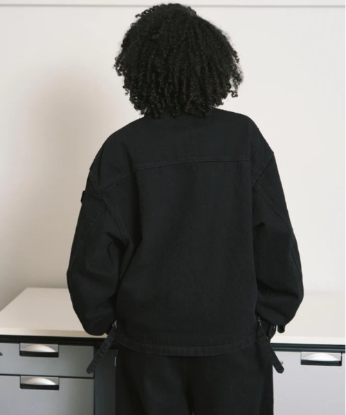 PHINGERIN PINCHY TOP STRETCH ナイロンジャケット PHINGERIN（フィンガリン） デニムジャケット gジャン PHINGERIN ZIP