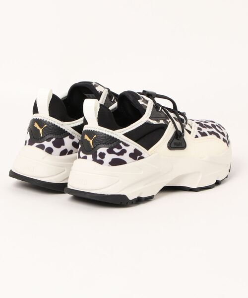 「PUMA」 ローカットスニーカー 24.5cm グレー レディース_画像2
