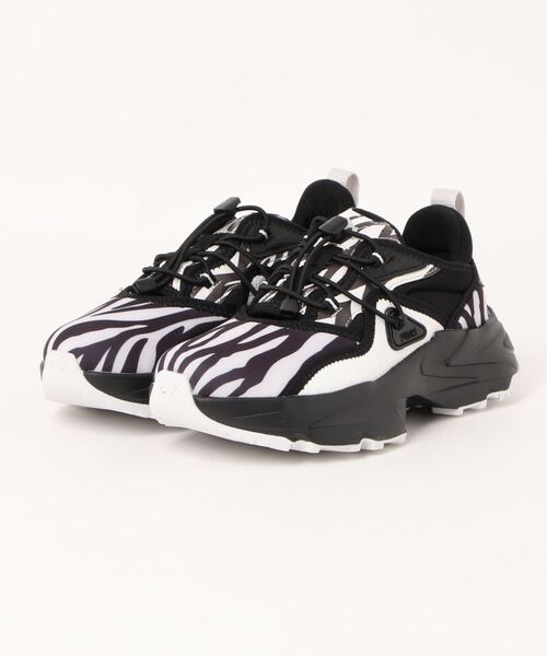 「PUMA」 ローカットスニーカー 24.5cm グレー レディース_画像4