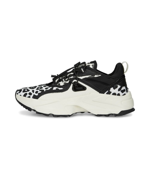 「PUMA」 ローカットスニーカー 24.5cm グレー レディース_画像6