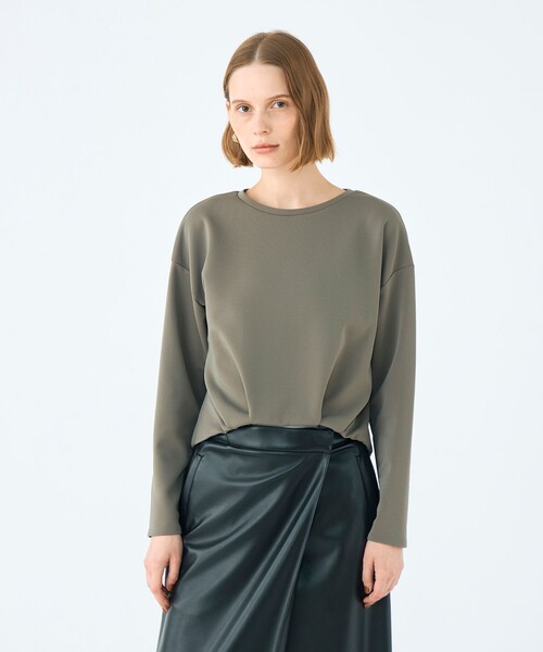 Ballsey（ボールジィ） tシャツ エラスティックジャージー タック