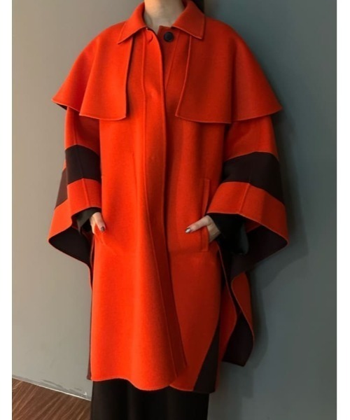 ADORE（アドーア） ステンカラーコート コート Ca混2TONEリバー