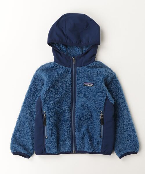 patagonia（パタゴニア） 「KIDS」刺繍ジップアップブルゾン X-SMALL