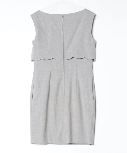 美品　FOXEY NEW YORK ノースリーブワンピース グレー FOXEY NEW YORK 「FOXEY YORK」 ノースリーブワンピース 40 グレー