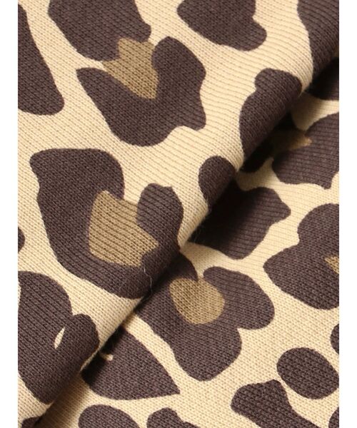 GALFY（ガルフィー） パーカー GYDA×GALFY bijou logo leopard BIG