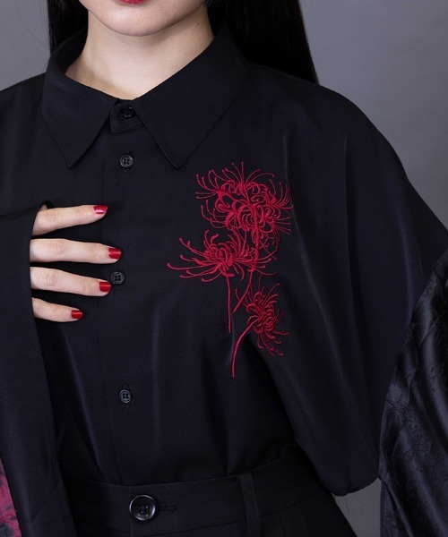 REZEN（リゼン） シャツ 彼岸花和袖シャツ メンズ : ZOZOTOWN Yahoo!店