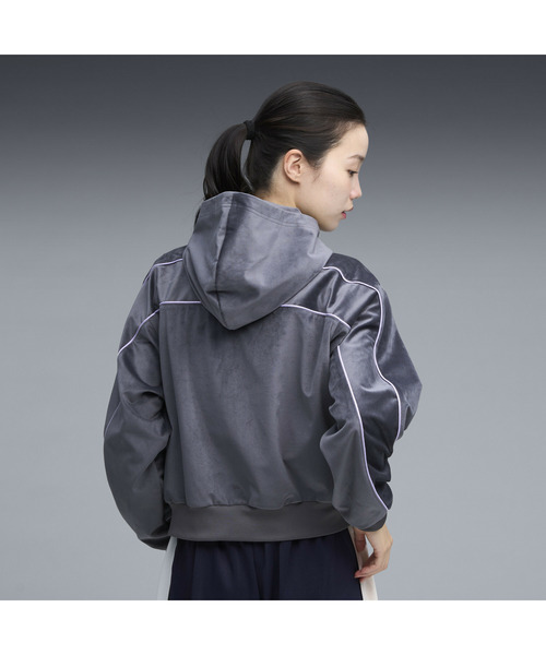 PUMA（プーマ） ジャージ ウィメンズ CORE HERITAGE ベロア ジャケット