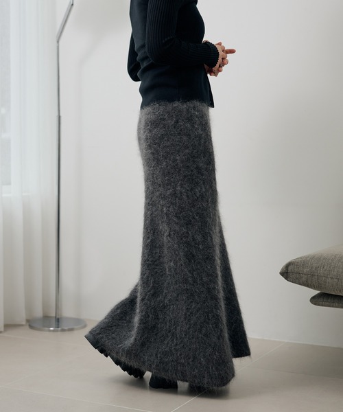 スカート na.e Knit Skirt &Leg Warmers adidas（アディダス） スカート 「adidas」KNITTED SKIRT ニット