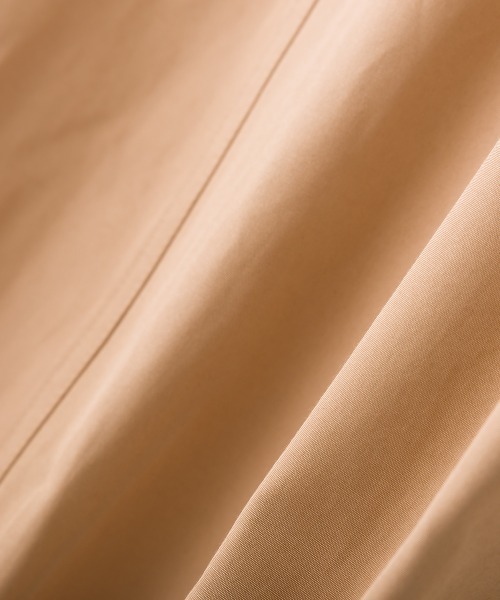 「OMNES」 ノーカラーコート FREE ベージュ レディース_画像9