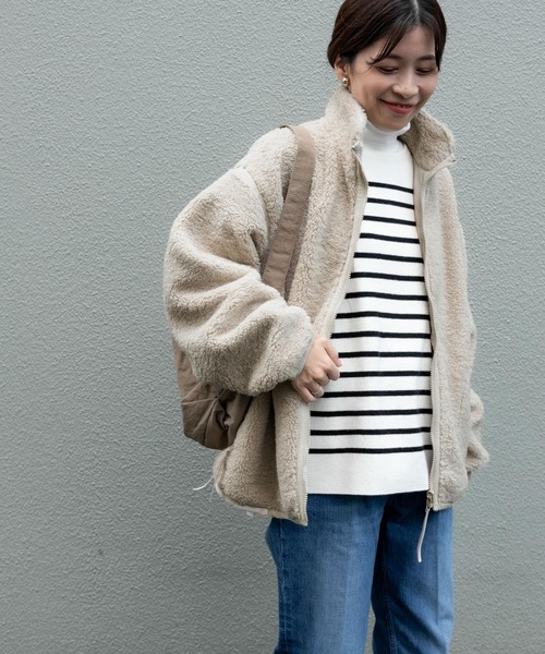 「URBAN RESEARCH DOORS」 ブルゾン MEDIUM アイボリー レディース_画像5