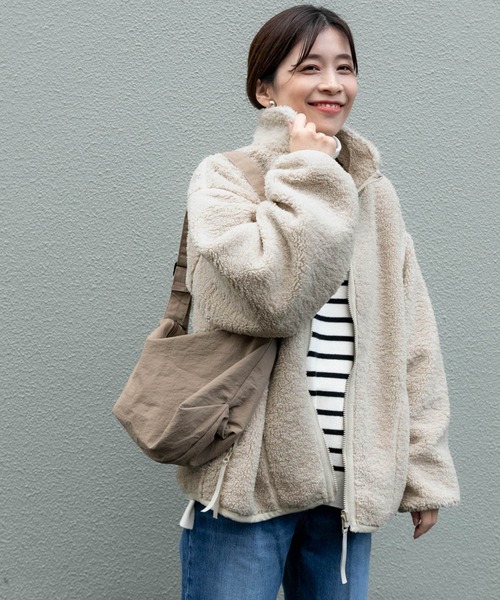 「URBAN RESEARCH DOORS」 ブルゾン MEDIUM アイボリー レディース_画像6