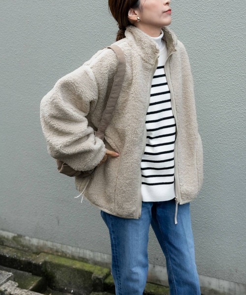 「URBAN RESEARCH DOORS」 ブルゾン MEDIUM アイボリー レディース_画像9