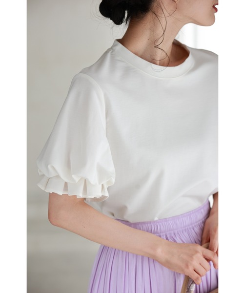 「CAWAII」 半袖カットソー FREE ホワイト レディース_画像2