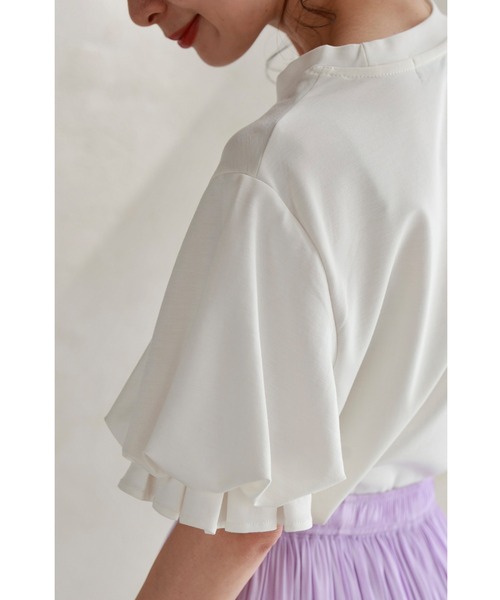 「CAWAII」 半袖カットソー FREE ホワイト レディース_画像6