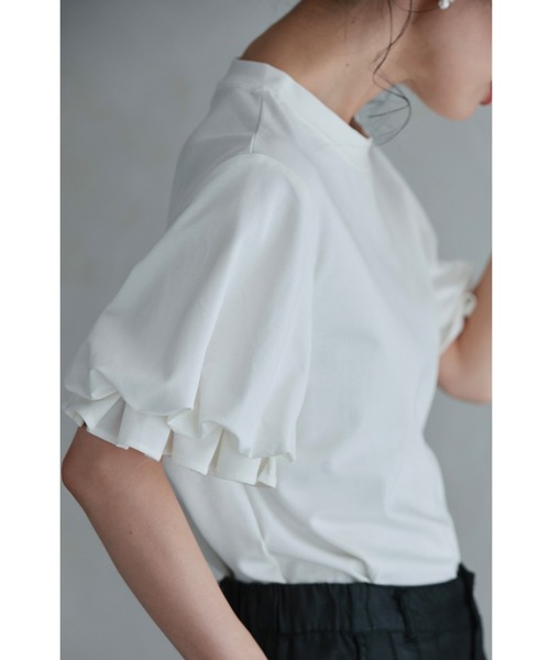 「CAWAII」 半袖カットソー FREE ホワイト レディース_画像9