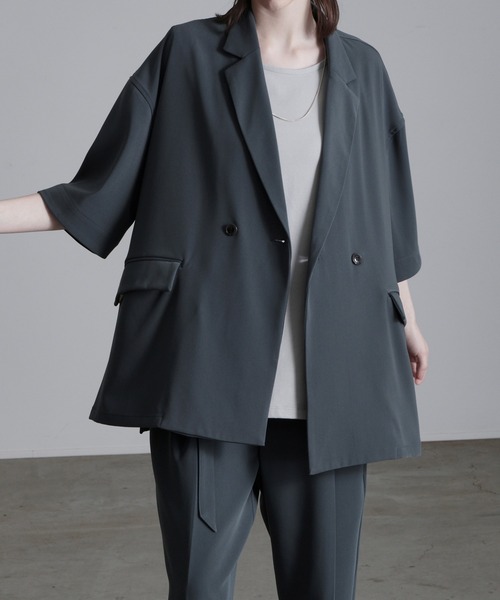 「Loose/ルース」 テーラードジャケット M グレー メンズ_画像3