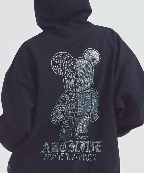 JACKROSE（ジャックローズ） パーカー 2ND ARCHIVE-ラインストーン