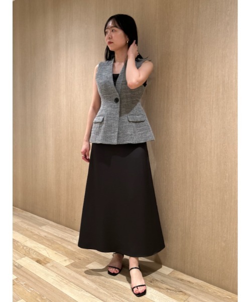 SNIDEL 「SNIDEL」 コンビワンピース 1 ゴールド レディース