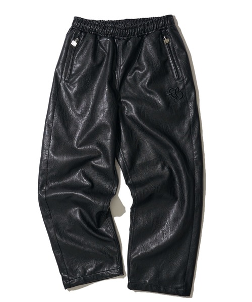 FUBU（フブ） パンツ 「FUBU / フブ」Faux Leather Track Pants