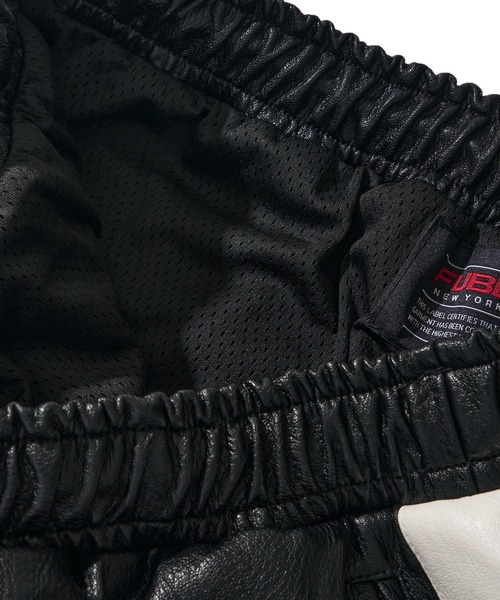 FUBU（フブ） パンツ 「FUBU / フブ」Faux Leather Track Pants