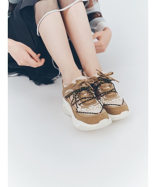 「FURFUR」 フラットサンダル 36 シルバー レディース_画像4