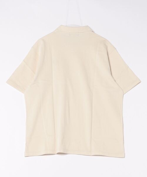 「FRED PERRY」 半袖ポロシャツ MEDIUM アイボリー メンズの画像