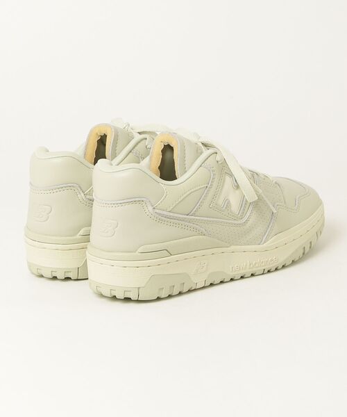 「New Balance」 ローファー 24.5cm ベージュ メンズ_画像2