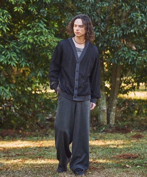 Casper John（キャスパージョン） カーディガン Tulle layered lace