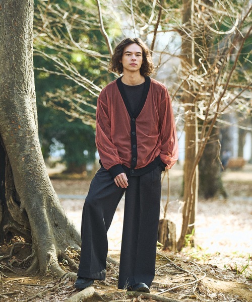 Casper John（キャスパージョン） カーディガン Tulle layered lace