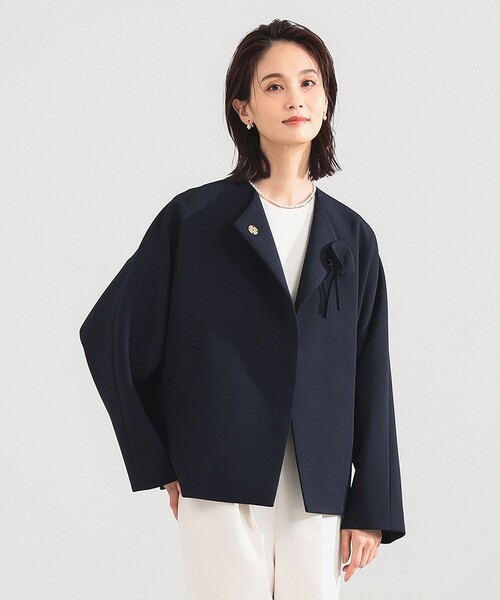 Demi-Luxe BEAMS（デミルクス ビームス） ノーカラーコート コート