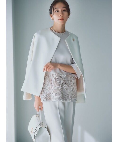 Demi-Luxe BEAMS（デミルクス ビームス） ノーカラーコート コート