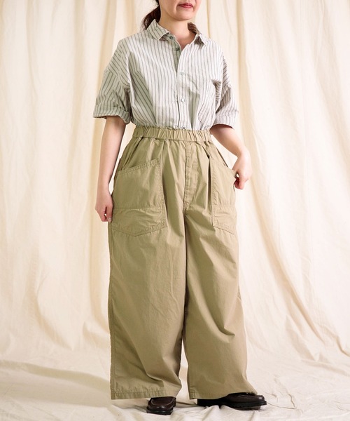 Brocante ブロカント　トラヴァイユカーゴパンツ　¥15400 Brocante パンツ 「Brocante / ブロカント」 高密度ウェザー